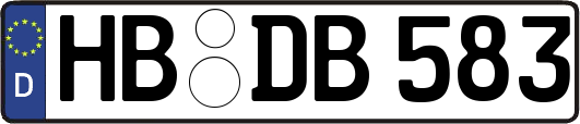 HB-DB583
