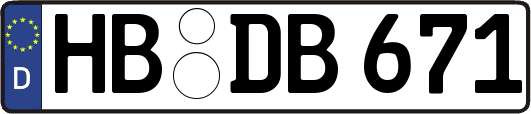 HB-DB671