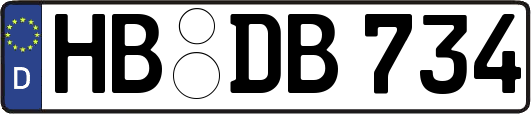 HB-DB734