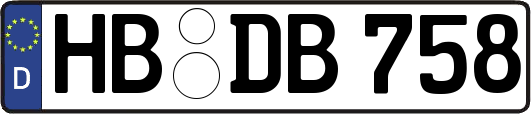 HB-DB758