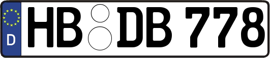 HB-DB778