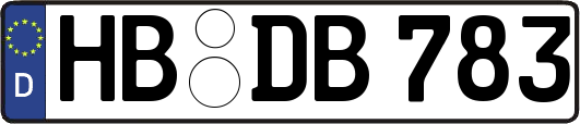 HB-DB783