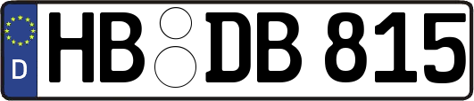 HB-DB815