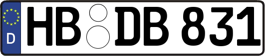 HB-DB831