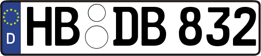 HB-DB832