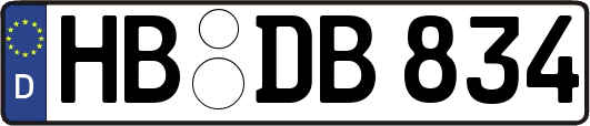 HB-DB834