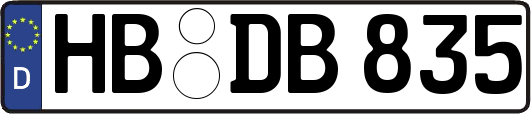 HB-DB835