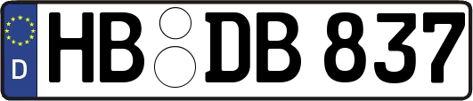 HB-DB837