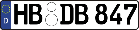HB-DB847