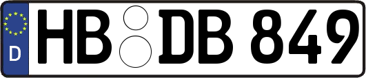 HB-DB849