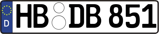 HB-DB851