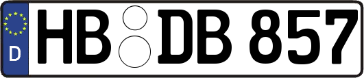 HB-DB857