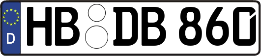 HB-DB860