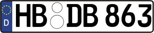 HB-DB863
