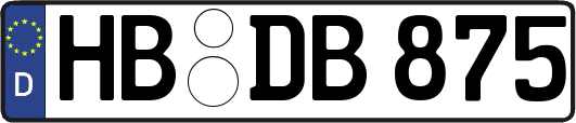 HB-DB875