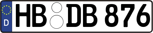 HB-DB876