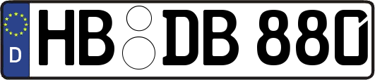 HB-DB880