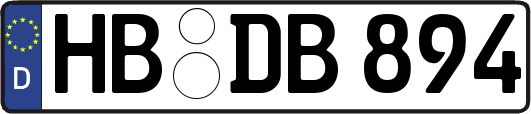 HB-DB894