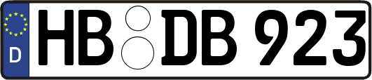 HB-DB923