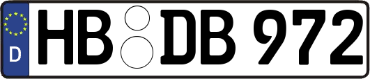 HB-DB972