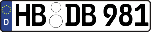 HB-DB981