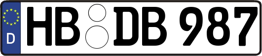 HB-DB987
