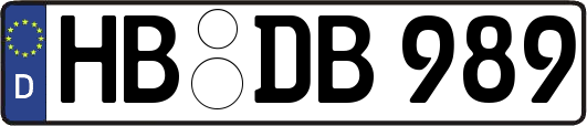 HB-DB989
