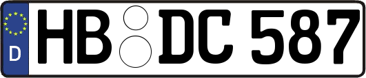 HB-DC587