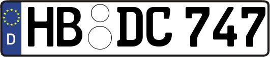 HB-DC747