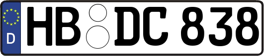 HB-DC838