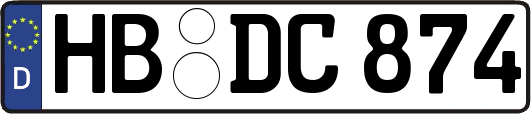 HB-DC874