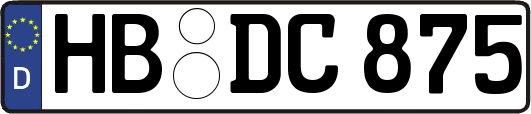 HB-DC875