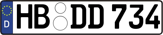 HB-DD734