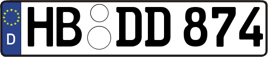 HB-DD874