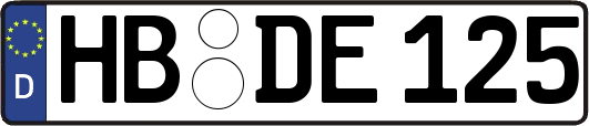 HB-DE125