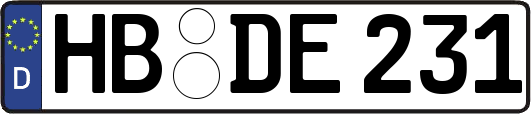 HB-DE231