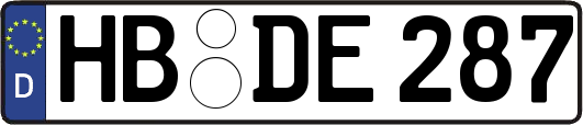 HB-DE287
