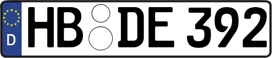 HB-DE392