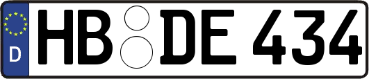 HB-DE434