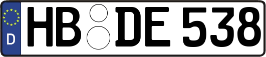 HB-DE538