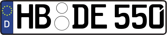 HB-DE550