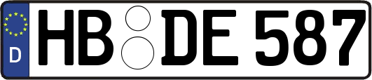 HB-DE587