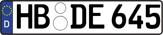 HB-DE645