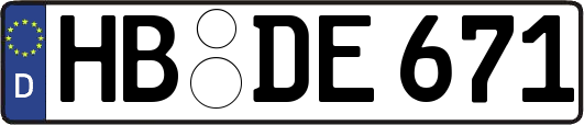 HB-DE671