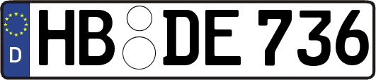 HB-DE736