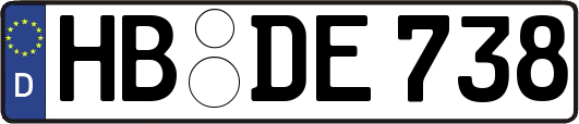 HB-DE738