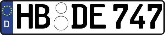 HB-DE747