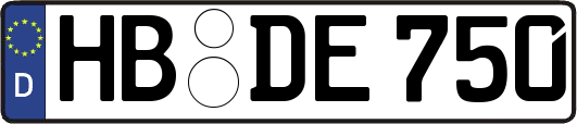 HB-DE750