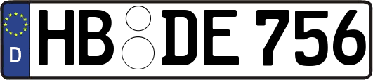 HB-DE756