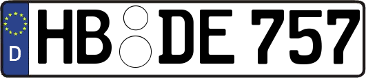 HB-DE757